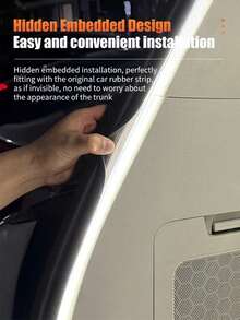 Easypie Selection 汽车后备箱氛围灯条柔性防水LED灯带内饰车内后备箱装饰灯车载高亮照明灯DIY灯隐藏安装自动感应尾门灯条