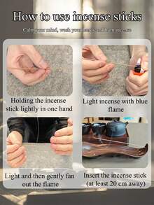 100g, Incense Stick, Agarwood, Aromatherapy Stick, Pure Natural Agarwood Aromatherapy, Mosquito Repellent, Household Incense, Indoor Air Purification, Buddhist Worship, Yoga, Spa, Calming The Mind, Meditation - Agarwood Incense Sticks (Affordable Pack) - View 11