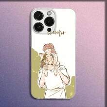 Funda de Teléfono Divertida de Caricatura de Niña Jesús Compatible con  16,15,14,13,12,11 Plus,Pro,Max,XR,XS,Plus,E,Mini Funda Transparente, Funda Compatible con  17,  17 Pro,  17 Pro Max - z7 - Ver 9
