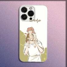 Funda de Teléfono Divertida de Caricatura de Niña Jesús Compatible con  16,15,14,13,12,11 Plus,Pro,Max,XR,XS,Plus,E,Mini Funda Transparente, Funda Compatible con  17,  17 Pro,  17 Pro Max - z7 - Ver 4
