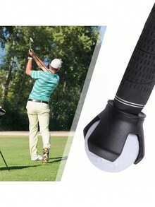 1pc Golf Ball Picker, Made Of Rubber And Zinc Alloy, Golf Supplies, Golf Accessories, Convenient And Practical Golf Training Assist Tool