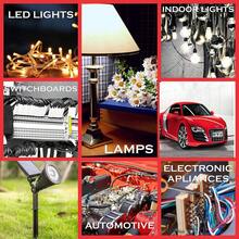 1PC 16 Gauge Wire 2 Conductor Electrical Wire, 16 AWG 1.309mm² Wire PVC Cord, 12V/24V DC Low Voltage/Copper-Clad Aluminum(CCA) 2 Wire For Automotive Wire LED Strips Lamp Lighting Marine(5M/9.2M/15.3M/30.5M)