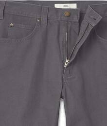 Mens Relaxed-Fit Carpenter Utility Pant With Pockets, Fashionable Workwear - Grey - View 10