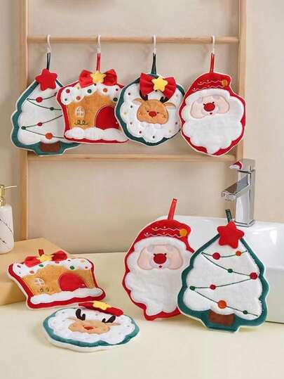6件套圣诞卡通圣诞老人与驯鹿手巾，柔软吸水，适合客厅、厨房、卫生间装饰 4件套圣诞卡通圣诞老人与驯鹿手巾，柔软吸水，适合客厅、厨房、卫生间装饰 3件套圣诞卡通圣诞老人与驯鹿手巾，柔软吸水，适合客厅、厨房、卫生间装饰 1件套圣诞卡通圣诞老人与驯鹿手巾，柔软吸水，适合客厅、厨房、卫生间装饰