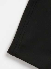 Plus Size Women Fitness Sports Yoga Jacket, Suitable For Workout, Yoga, Jogging, Outdoor - Black - View 10