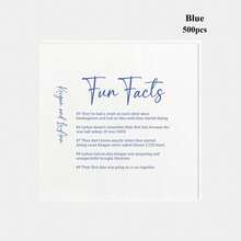 20-500pcs Custom Wedding Napkins, 3-Ply Personalized Fun Facts Napkins With Love Story, Disposable Beverage/Dessert Napkins For Table Decorations, Personalized Cocktail Napkins, Suaitable For Birthday, Anniversary, Engagement Party, Christmas Decor ,Forever Love - White - View 21