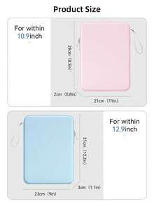 DANYCASE 平板电脑手提包通用 10.9 英寸 12.9 英寸 13.3 英寸平板电脑保护套包防震袋多口袋适用于 10th 10.9 7th/8th/9th 10.2 Mini 7 6 Air 11(M2) Pro 12.9 - 彩色 - 查看 8