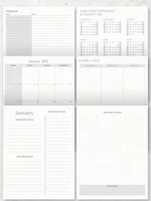 1 Stück 2026–2027 Monatskalender Notizbuch, Jan 2026-Dez 2027, 2-Jahres-Spiralmonatsplaner mit Kalender, Notizen & To-Do-Listen, Termine, Fristen, Feiertage, für Schule, Bürobedarf, Halloween