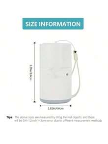 1 Bomba de aire inalámbrica portátil con súper alta luminosidad y 11 horas de duración de la batería, adecuada para inflar decoraciones navideñas, de Halloween y festivas. Herramienta de iluminación para camping.