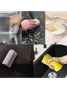 إسفنجات تنظيف رطبة لإزالة الغبار، فرش تنظيف إسفنجية، إزالة الغبار من الستائر والزجاج والأرضيات والفتحات التهوية والسياجات والمرايا وأخاديد النوافذ. قماش تنظيف رطب للسيارة، فرشاة مطاطية قابلة لإعادة الاستخدام، إسفنجة للستائر والنوافذ المطبخ، قماش تنظيف رطب، أدوات تنظيف، قطع غيار السيارات، التنظيف، أدوات التنظيف، منتجات التنظيف، المطبخ، الحمام، الإسفنج، ملحقات المطبخ