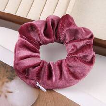 1pc Multifunctional Pouch - Portable Wallet And Storage Bag, Non-Waterproof Travel Essential, Suitable For Travel, School, Holidays, Camping, Vacation Accessories, Mini Summer ,Ponytail Holders ,Hair Elastics ,Hair Rubber Bands ,Scrunchies ,Hair Rope