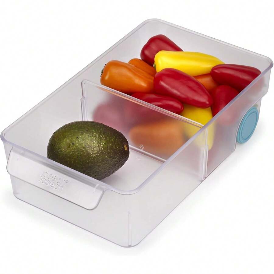 Joseph Joseph FridgeStore Fridge Storage Bin, Large,/Blue - 2 mảnh - Giá đỡ lon - Xem 1