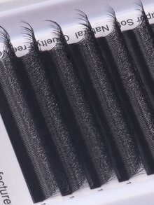 12 Reihen C/D/L Curl 3D W YY 4DW 5DW Wimpern 0,07 Mix Einzellänge 8-15mm Vorbereitete W Fächer Wimpernverlängerungen Natürlich Weich Schwarz W-förmiger Stil Wimpern Künstliche Nerz Einzelwimpern Cluster Natürlich Weich Brasilianische Wimpernverlängerungen Vorbereitete Volumen Fächer Wimpern, Kleeblatt Wimpern