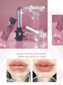 FLORTTE Glass Sea Series Solid Lip Gloss - P02# Misty Crystal - View 9