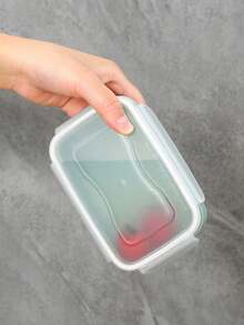 Customized 2026 New Mini Fridge Lunch Box, Kitchen Bento Box, Plastic Storage Container, Rectangular Sealed Box, Back To School - Multicolor - View 9