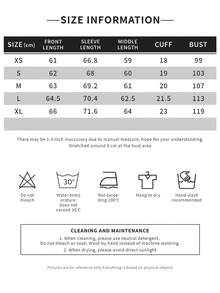 EARO 女式法式 V 领宽松透视镂空长袖衬衫，优雅纹理设计 - 白色 - 查看 9