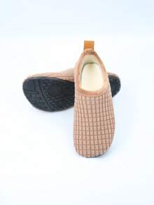 Ultra Soft Slip-On House Slippers - Unisex Wide Fit, Adjustable Strap, Lightweight & Comfortable, Rubber Non-Slip Sole, Suitable For Indoor & Outdoor Wear, Cozy & Warm, Adult House Slippers, Non-Slip Rubber Sole - Super Soft, Lightweight, Warm, Comfortable, Suitable For Indoor & Outdoor - Camel - View 4
