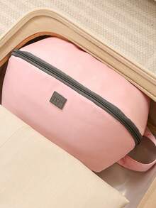 1pc Daily Underwear Storage Bag, Intimate Underwear Storage Bag, Large-Capacity Travel Clothing Storage Bag, Home Intimate Underwear Storage Bag, Bedroom Clothing Storage Bag, Suitable For Intimate Clothing, Bras And Underwear, Socks Storage, Suitable For Home Storage, Storage, Organization, Home Clothing Organization Essentials, Back-To-School Dormitory Clothing Storage Essentials, Convenient Travel Underwear Organization Essentials.