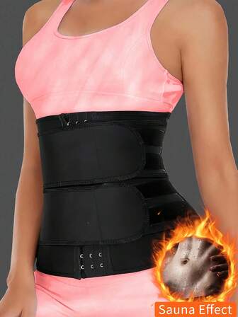 女士束腰带，收腰带，腹部控制锻炼，瘦腰，桑拿锻炼，塑身腰带，三排钩扣，双腰带，塑形腰带，房间装饰，万圣节装饰，万圣节，秋季装饰