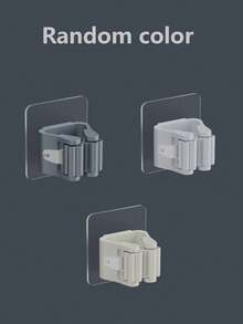 Estante para trapeador, gancho para trapeador, abrazadera para trapeador, abrazadera de almacenamiento de trapeador y escoba montada en la pared, estante colgante para trapeador, abrazadera de almacenamiento de herramientas multifuncional para baño, cocina y jardín, accesorios de limpieza