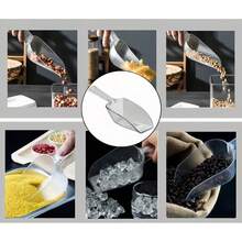 20 Paquetes de Pinzas de Servicio de Buffet de Plástico, Mini Utensilios de Servicio, Pinzas para Aperitivos y Cucharas de Cocina de Plástico, Cuchara de Hielo Transparente, Cuchara de Buffet para Dulces y Postres - 1 - Ver 7