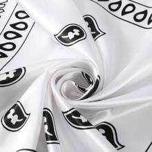 4Pcs Satin Large Square Head Scarves ,35Inch Silk Like Neck Scarf Hair Sleeping Wraps Satin Silk Scarfs For Women - 多顏色 - 查看 3