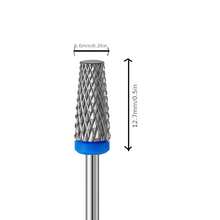 1 件钨钢指甲钻头，专业美甲和修脚工具，用于去除凝胶、塑形、抛光，适合初学者和沙龙使用