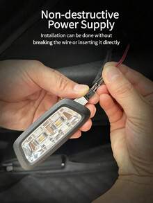 Easypie Selection 汽车后备箱氛围灯条柔性防水LED灯带内饰车内后备箱装饰灯车载高亮照明灯DIY灯隐藏安装自动感应尾门灯条