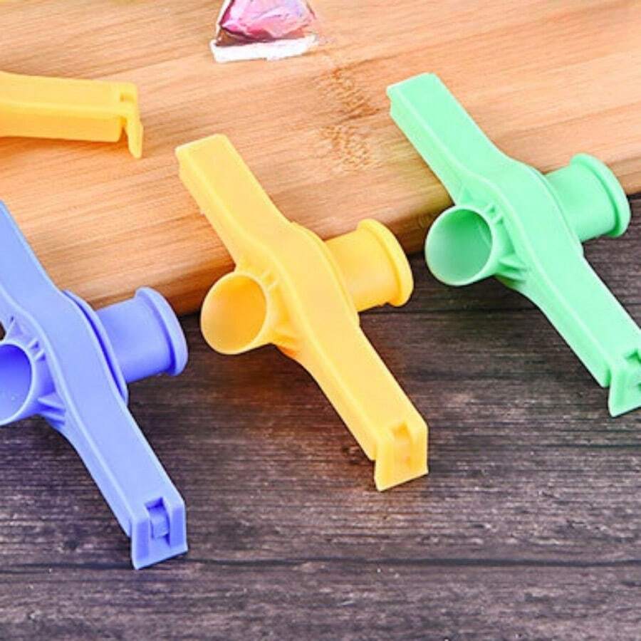 Snack Dispensing Nozzle Sealing Clip Food Sealing Clip Plastic Bag Clip Food Bag Sealing Strip Sealer