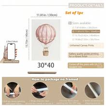 1pc Framed Canvas Wall Art, Pink Nursery Gallery Wall Set, Baby Girl Room Decor, Vintage Children's Room Decoration, Girl Gallery Art, Antique Nursery Wall Decor