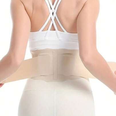 Lightweight & Breathable Support Belt - Adjustable, Nylon Blend, Easy Fastening Closure, Ideal For Posture Correction & Abdominal Support, Posture Correction Belt|Adjustable Waist Support|Easy Fastening Closure Belt