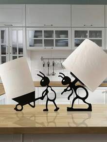 1pc Ant Shaped Tissue Paper Holder, Home Desktop Napkin Organizer, Desktop Decor, Ant Design Tissue Paper Rack