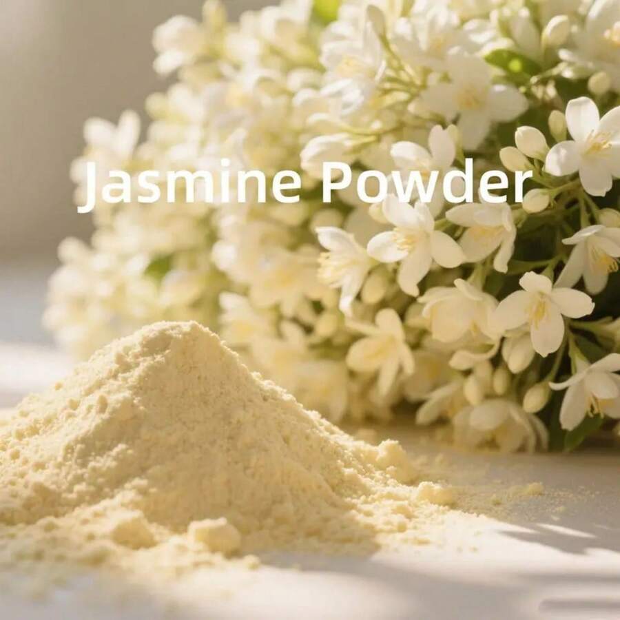 Bột hoa nhài 20g/50g, 100% chiết xuất thực vật, làm thơm mát không khí, thích hợp cho gia đình, phòng tắm, giấc ngủ, yoga, thiền định, thư giãn, ngoài trời, thanh lọc không khí văn phòng, giảm căng thẳng, lý tưởng cho kỳ nghỉ. - Hoa nhài - Xem 1