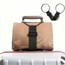 1pc Adjustable Compression Strap, Portable Luggage Packing Belt, Elastic Travel Bag Fixing Strap, Travel Accessory