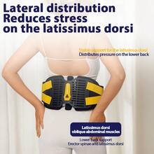 New Lumbar Disc Support Design, Supportive Fixed Waist Belt To Protect Daily Waist, Breathable Mesh Waist Support