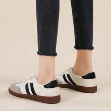 German Training Shoes, Women Sneakers Casual Sports Shoes Soft Sole Campus Style Ins All-Match