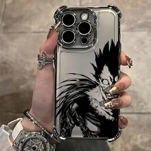 Funda de teléfono creativa de anime simple y elegante, diseño genial y moderno, compatible con la funda de teléfono , películas populares, protección contra golpes y caídas, resistente a las manchas y duradera, adecuada para todas las series de , compatible con  17.17 Pro...17 Pro Max...17 Agua. 16.16 Pro...16 Pro Máx.16 más.. 15.15 Pro Max...15 Pro...15 más.. 14.14 Pro...14 más..14 Pro Max... 13.13 Pro...13 Pro Max...12.12 Pro...12 Pro Max...11.11 Pro...11 Pro Máx.XR.X.XS.XS máx.Se.MiNi, La parte trasera es suave y transparente, resistente a impactos. - Negro 1048 - Ver 8
