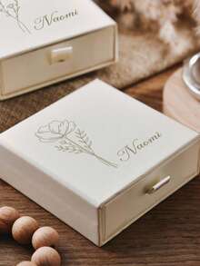 Personalized Engraved Compact Mirror, Custom Name Pocket Makeup Mirror Or Gift Box, Bridesmaid Proposal Gift, Wedding Favor, Bachelorette Hen Party Keepsake, Mirror And Gift Box Sold Separately Or As Custom Set