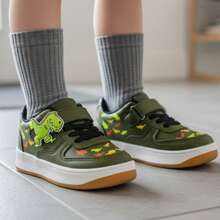 Kids Hiking Shoes - Army Green - View 7