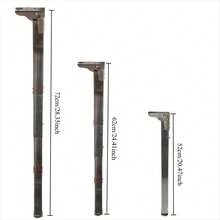 Edelstahl verstellbare klappbare Beine, Tischstützen, platzsparend, höhenverstellbare teleskopische Tisch-/Barfüße, geeignet für Wohnmobile und Reisen, ohne Montage erforderlich