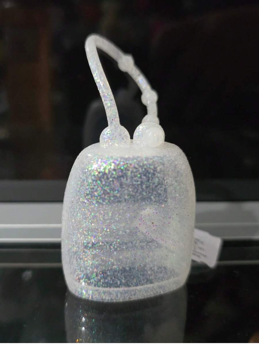 1 Llavero Porta Gel Sencillo - Brillante - Ver 1