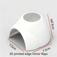 水下洞穴藏身处，适合小鱼和虾，空心鱼庇护所，繁殖巢，水族馆圆顶隧道 - 鱼类和爬行动物的藏身之处，用砾石装饰以增强水下可见度 - 彩色 - 查看 3