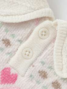 Balabala Vestido de princesa para niñas en otoño e invierno, con superposición de tul, look de capas dulce, elegante y lindo - Tono blanco - Ver 7