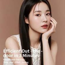 充电式收音机夹式USB直发器扁平卷发棒电动夹式三档温度可调陶瓷釉面板 - 彩色 - 查看 3