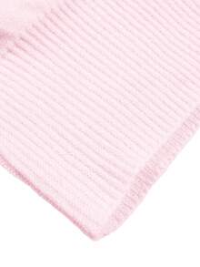 ii Asymmetric Shoulder Casual Women Sweater With Stylish Design Pink Spring - Pink - View 9