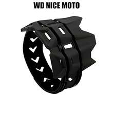 WD NICE MOTO Cinta anticalor para motocicleta WD NICE MOTO, accesorios de modificación, anillo de silicona anticalor, cinta de aislamiento térmico, anillo protector antideslizante
