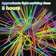 145pcs Glow In The Dark Party Supplies - LED Finger Lights, Foam Glow Sticks, Bunny Ear Hair Band Holder, Glow Sticks Bracelets, Glow Sticks & Tube Glasses For New Year's, Birthday, Wedding, Christmas, Halloween & Concert Light Up Parties Decoration, Halloween Party Props - Nhiều màu - Xem 5