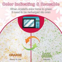 Silica Gel Flower Drying, 6 LBS Flower Drying Silica By Reusable, Silica Gel Crystals Flower Drying For Wedding Bouquet Preservation, Color Indicating Silica Gel Beads For Drying Flowers - Orange - View 8