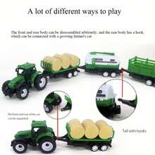 五合一儿童汽车玩具套装：农夫车、水上车、婴儿助力车、摩托车和盒子套装！可用于圣诞节、返校节