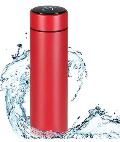 Termo Digital Inteligente 500ml Con Pantalla Led De Temperatura